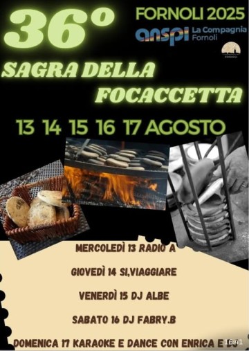 Focaccette bread festival